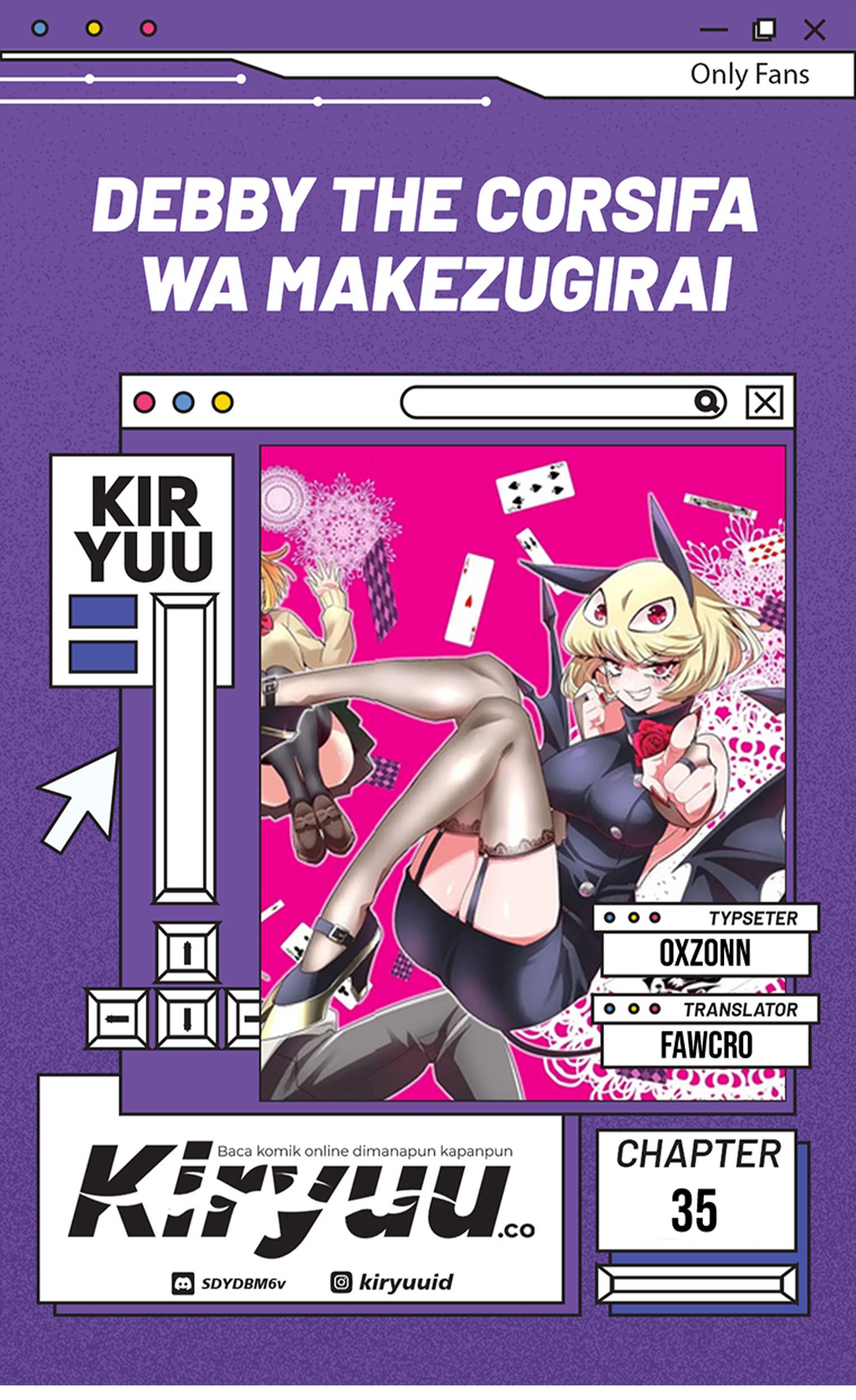 Debby the Corsifa wa Makezugirai Chapter 35 Gambar 20