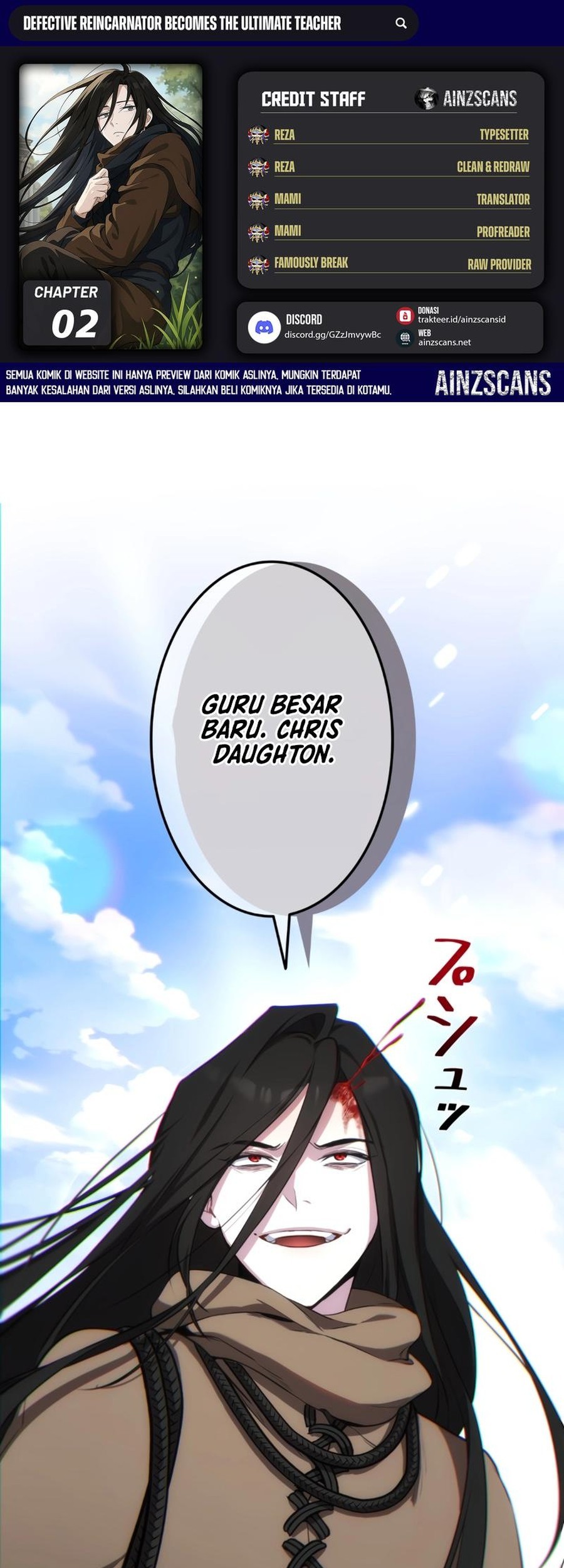 Baca Komik Defective Reincarnator Becomes The Ultimate Teacher Chapter 2 Gambar 1