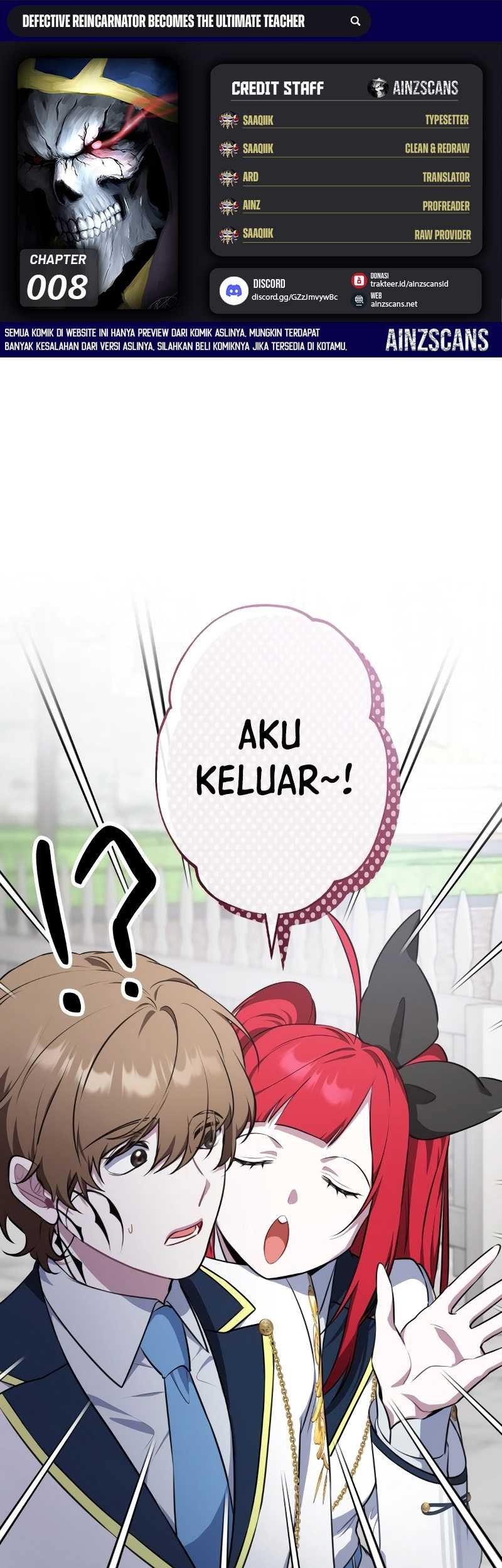 Baca Komik Defective Reincarnator Becomes The Ultimate Teacher Chapter 8 Gambar 1