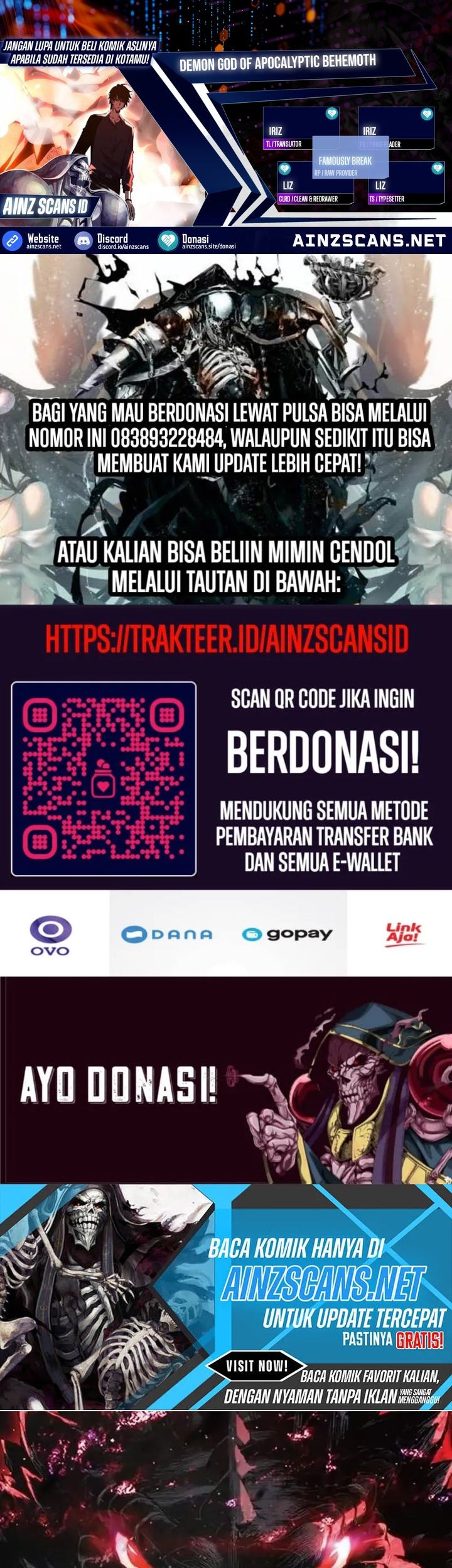 Baca Komik Demon God of Apocalyptic Behemot Chapter 20 Gambar 1