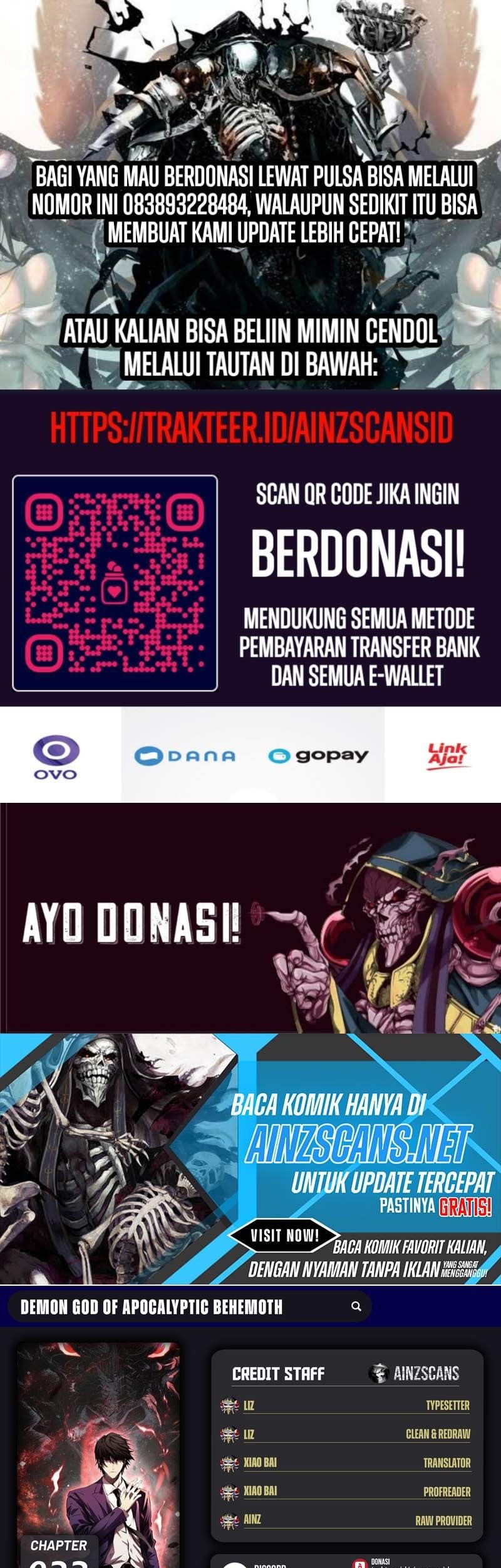 Baca Komik Demon God of Apocalyptic Behemot Chapter 33 Gambar 1