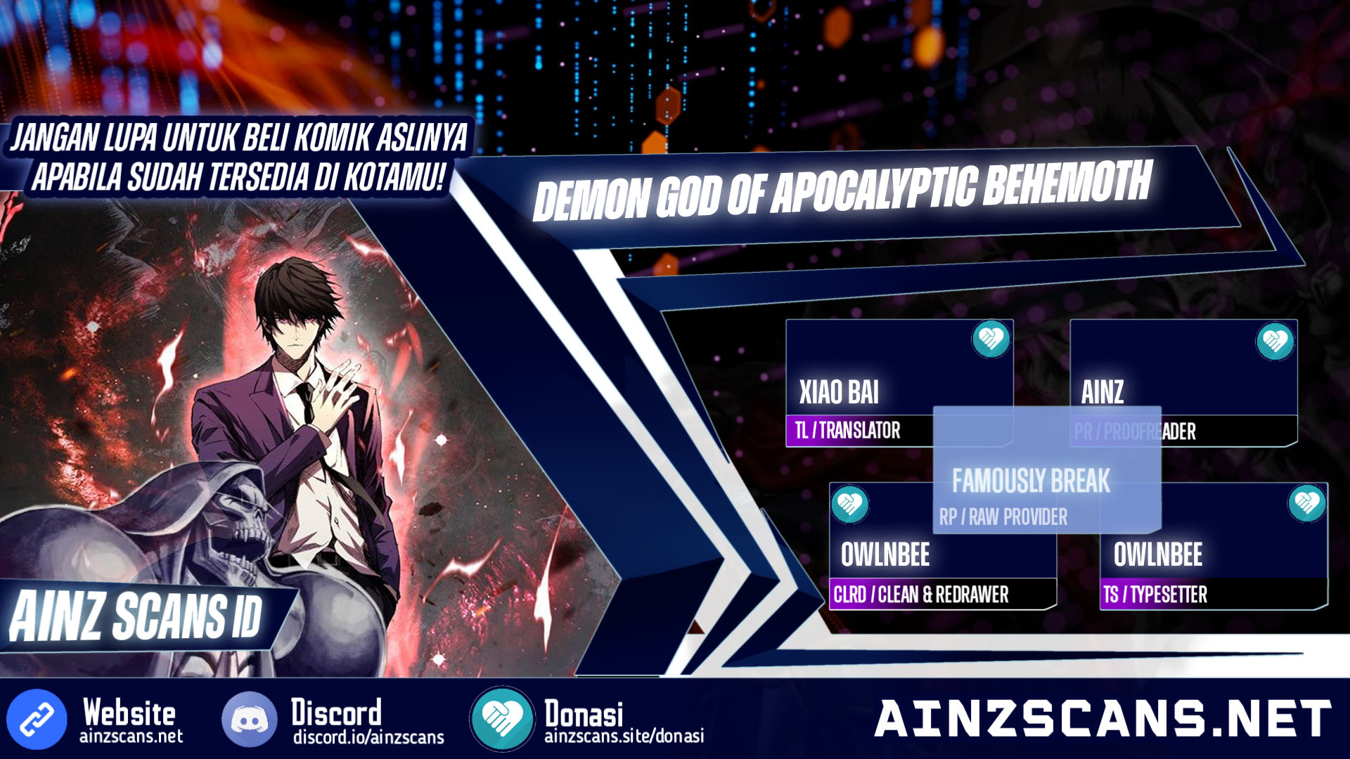 Baca Komik Demon God of Apocalyptic Behemot Chapter 40 Gambar 1