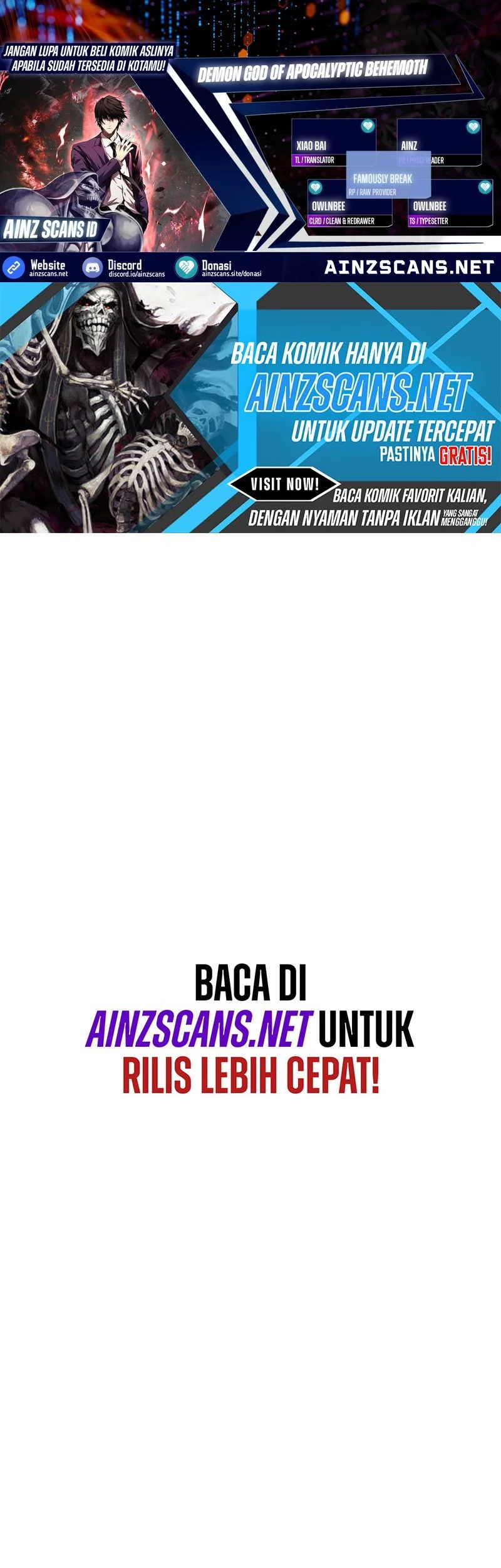 Baca Komik Demon God of Apocalyptic Behemot Chapter 47 Gambar 1