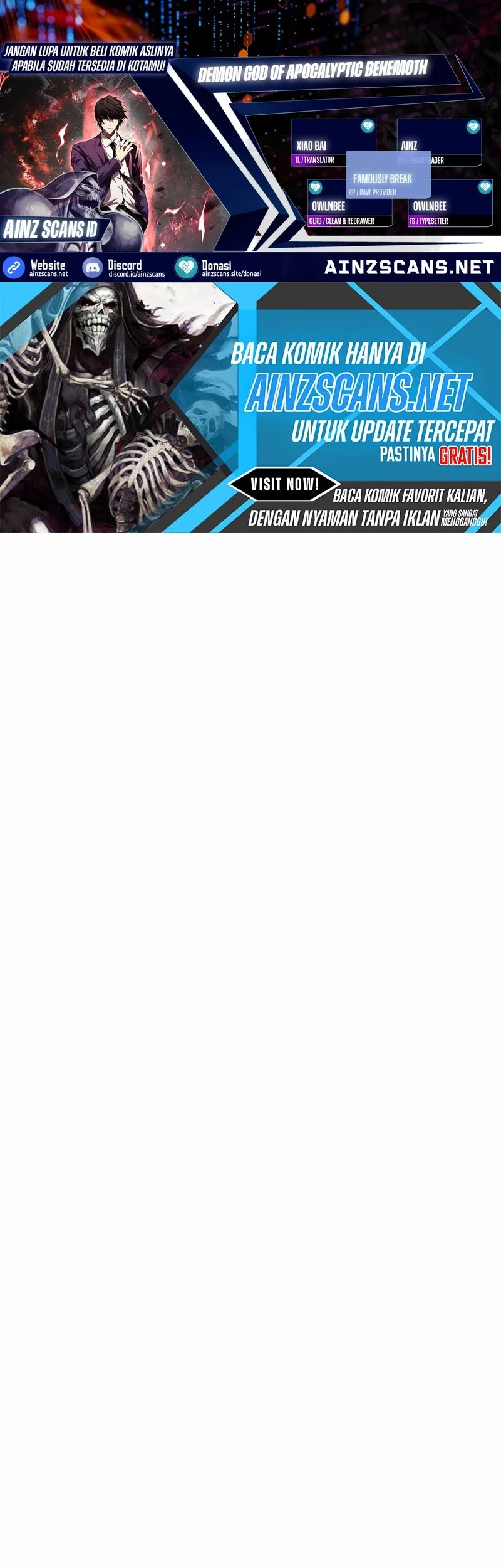 Baca Komik Demon God of Apocalyptic Behemot Chapter 48 Gambar 1