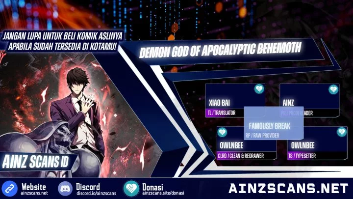 Baca Komik Demon God of Apocalyptic Behemot Chapter 50 Gambar 1