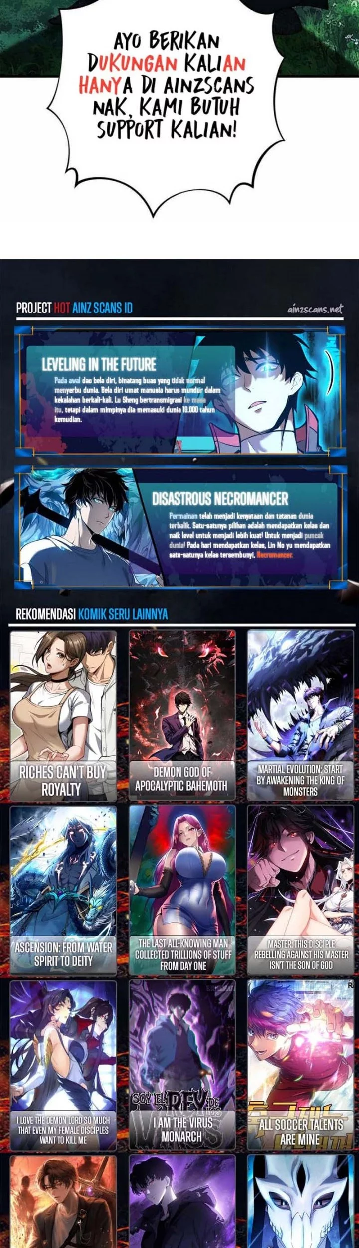 Demon God of Apocalyptic Behemot Chapter 50 Gambar 33