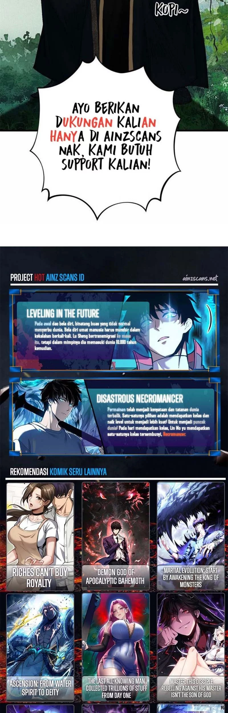 Demon God of Apocalyptic Behemot Chapter 51 Gambar 38