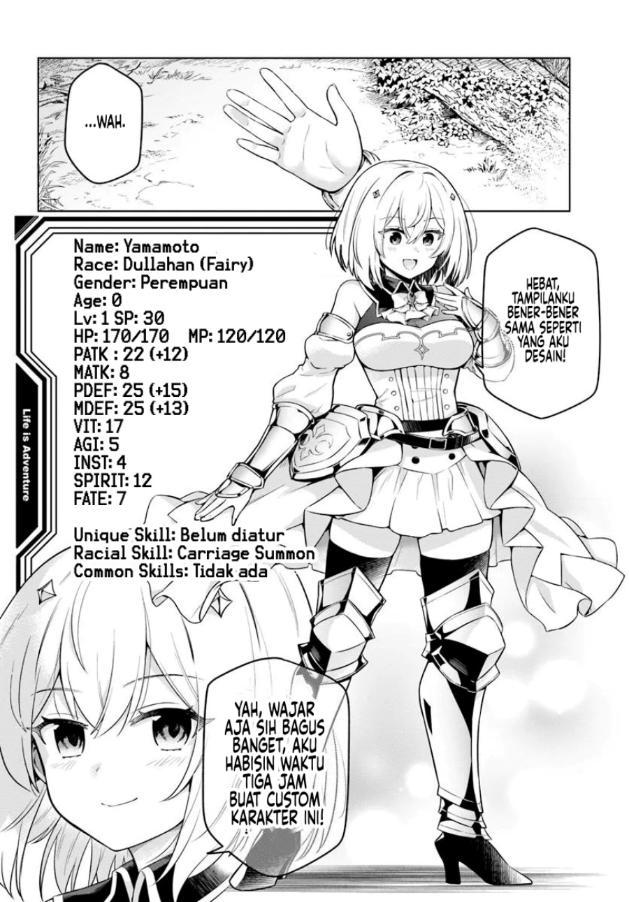 Desugemu ni Makikomareta Yamamoto-san, Kimama ni Gemu Baransu wo Hokai Saseru Chapter 1 Gambar 6