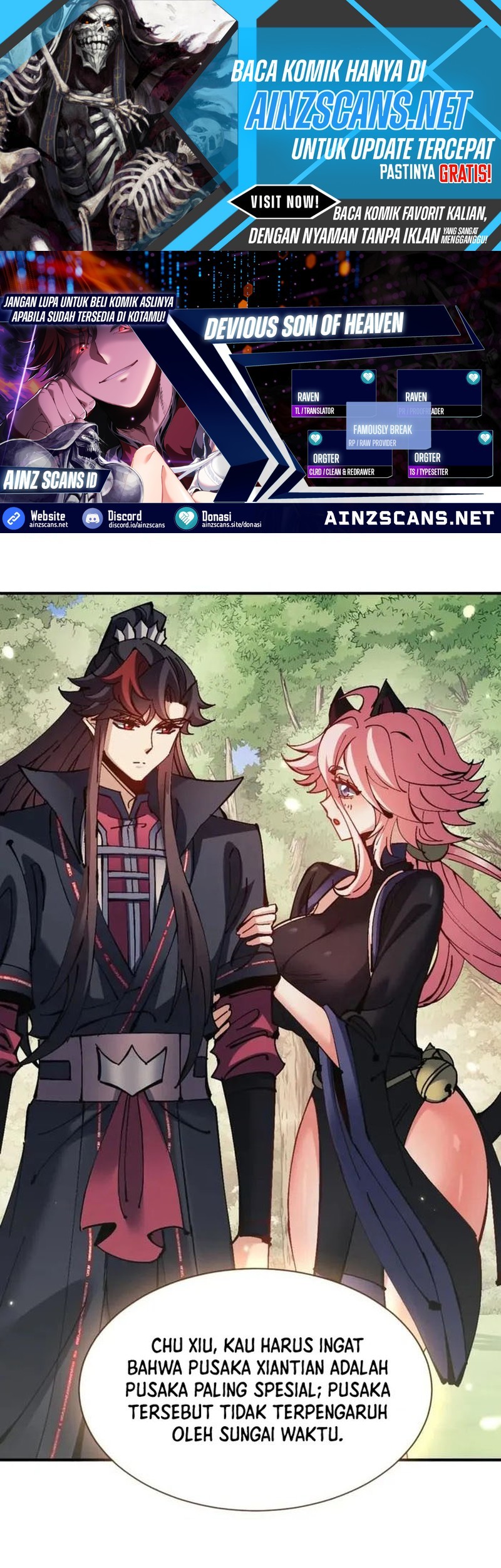 Baca Komik Devious Son Of Heaven Chapter 134 Gambar 1