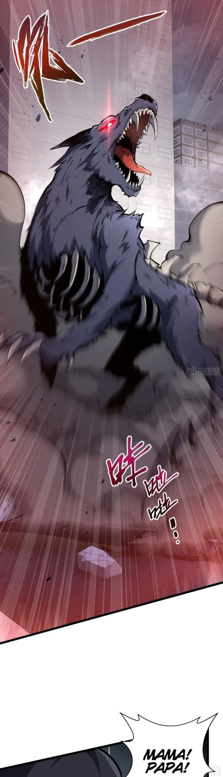 Disaster Comes: I Evolve Into the Crimson King Chapter 1 Gambar 40