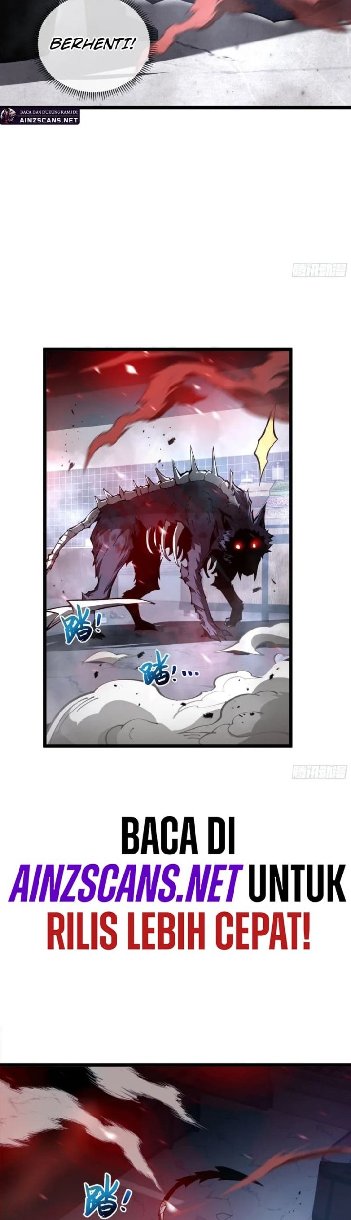 Disaster Comes: I Evolve Into the Crimson King Chapter 1 Gambar 58