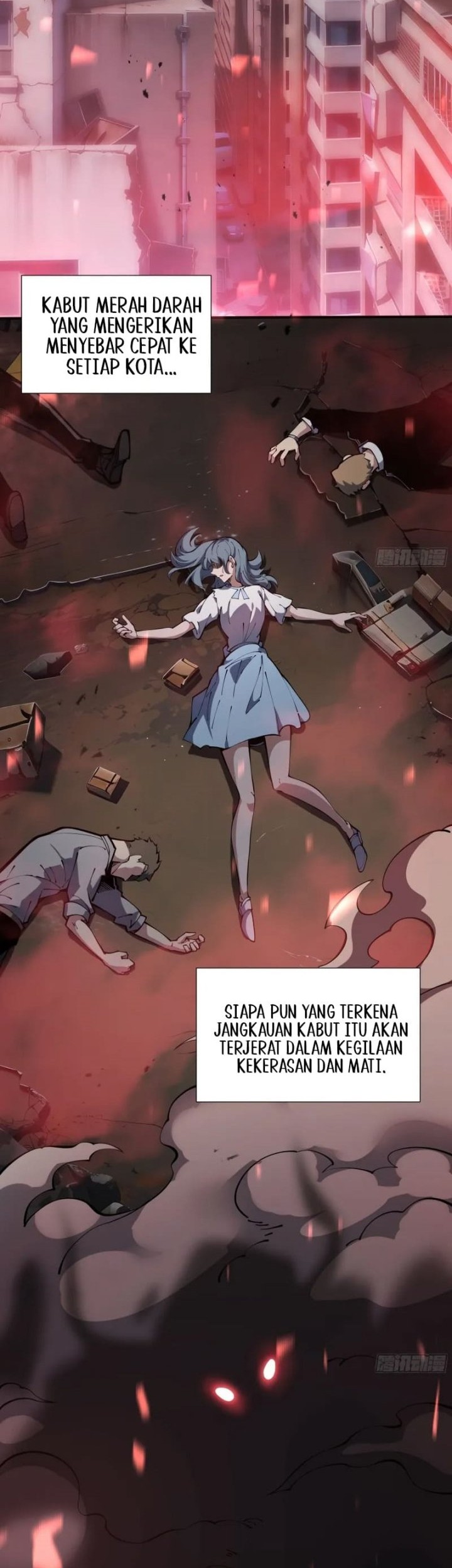 Disaster Comes: I Evolve Into the Crimson King Chapter 1 Gambar 3