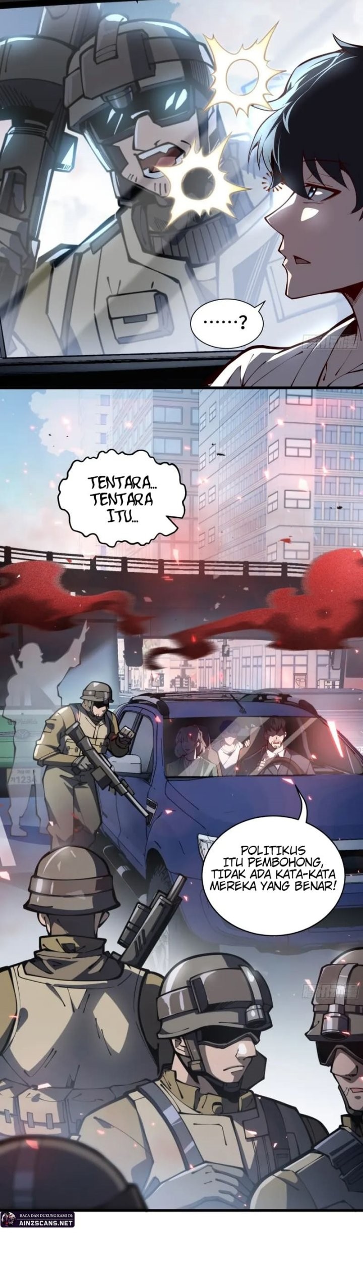 Disaster Comes: I Evolve Into the Crimson King Chapter 1 Gambar 25
