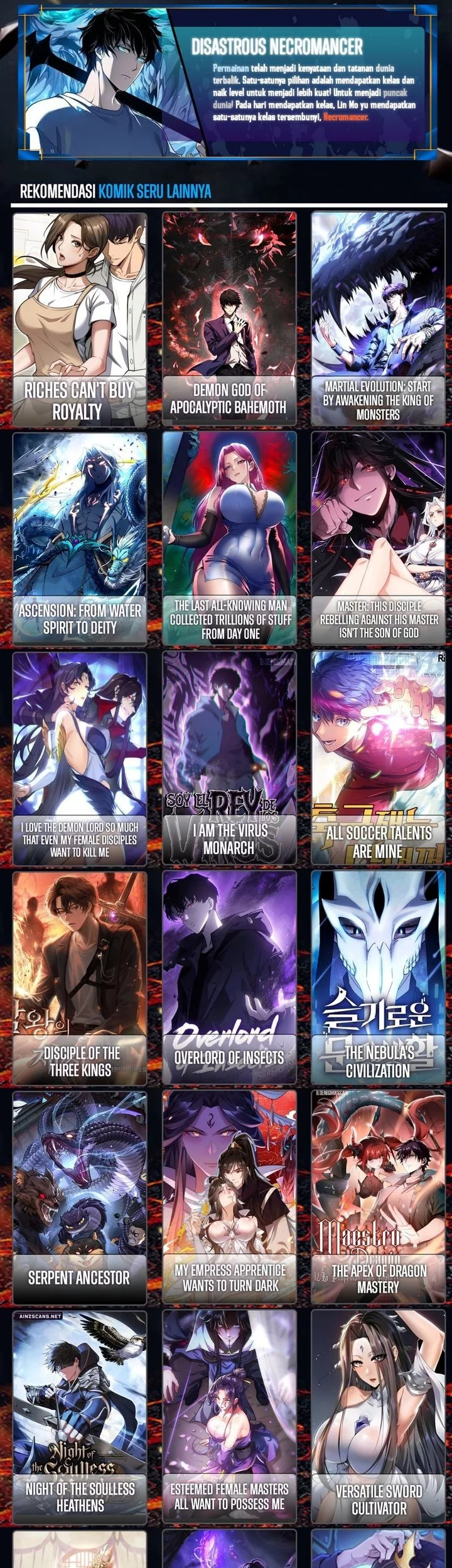 Disaster Comes: I Evolve Into the Crimson King Chapter 10 Gambar 54