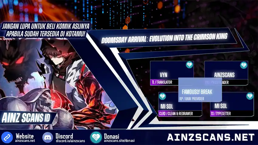 Baca Komik Disaster Comes: I Evolve Into the Crimson King Chapter 11 Gambar 1