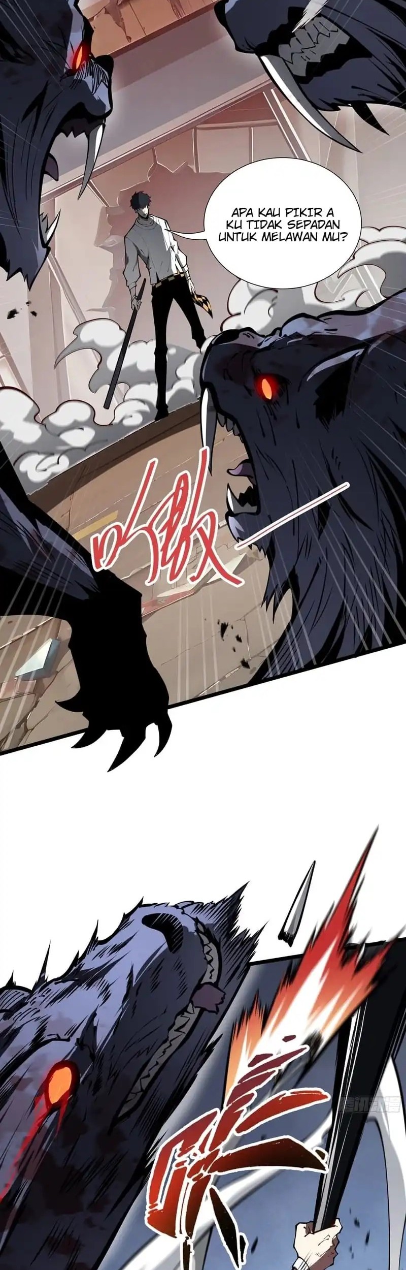 Disaster Comes: I Evolve Into the Crimson King Chapter 2 Gambar 47