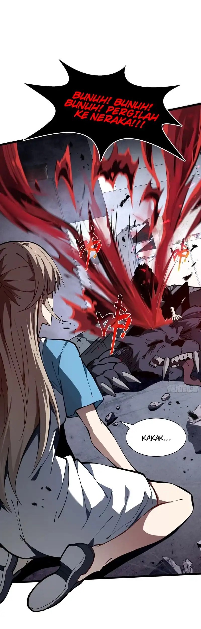 Disaster Comes: I Evolve Into the Crimson King Chapter 2 Gambar 19