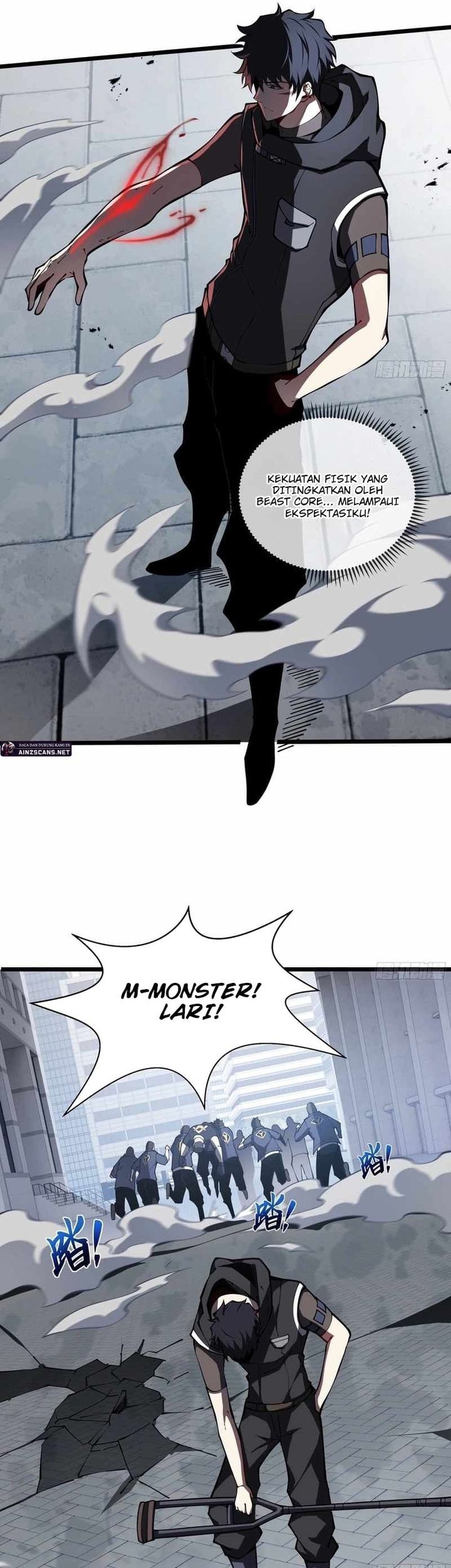 Disaster Comes: I Evolve Into the Crimson King Chapter 8 Gambar 39