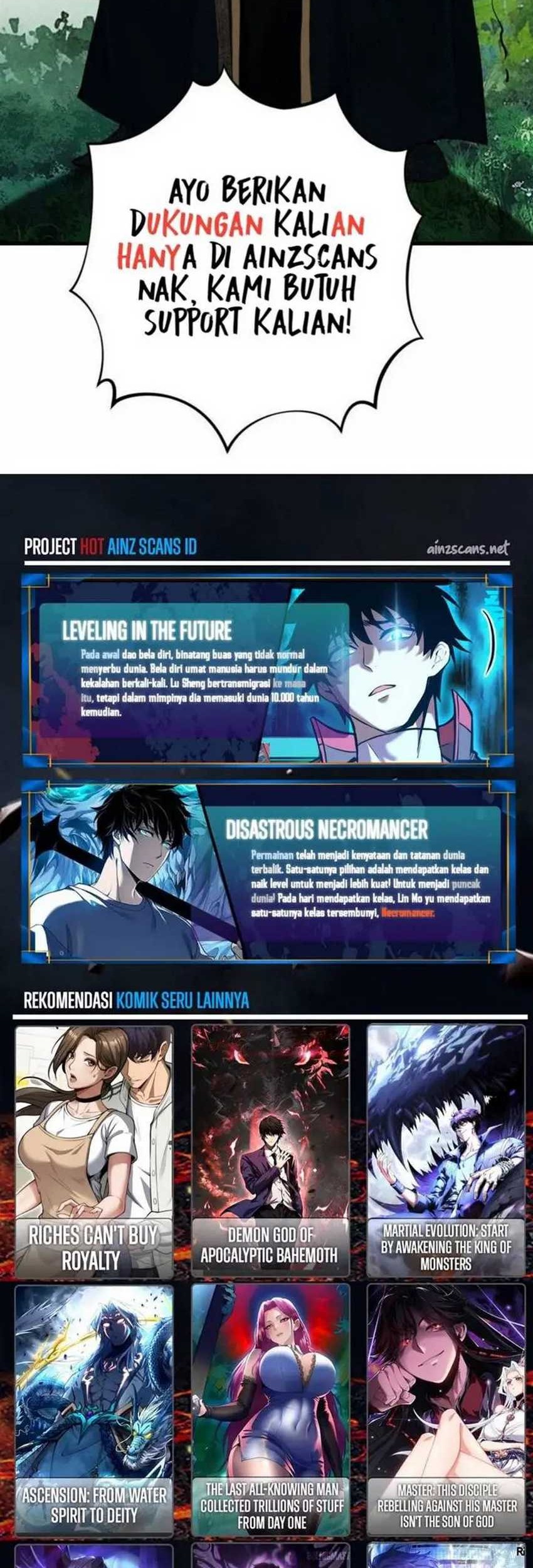 Disastrous Necromancer Chapter 172 Gambar 49