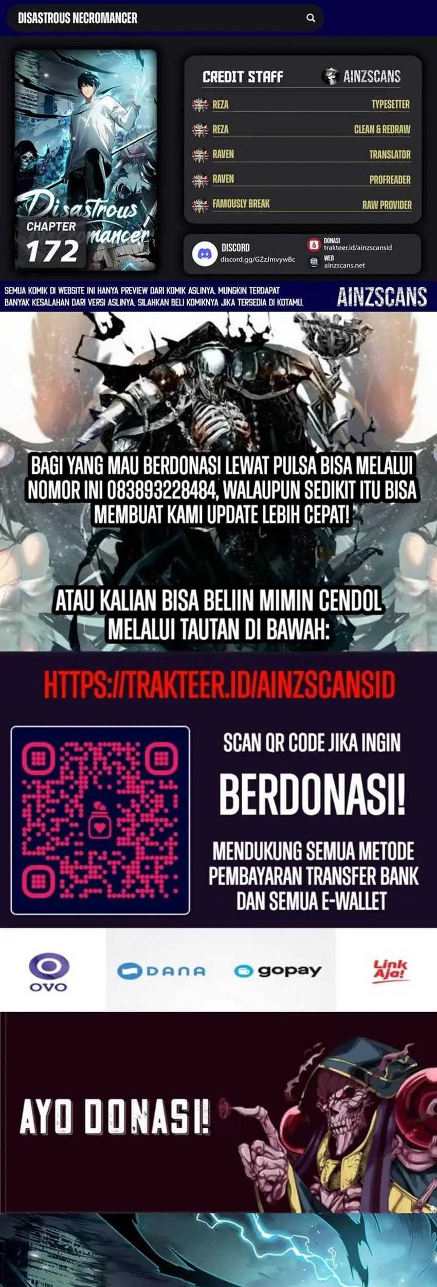 Baca Komik Disastrous Necromancer Chapter 172 Gambar 1