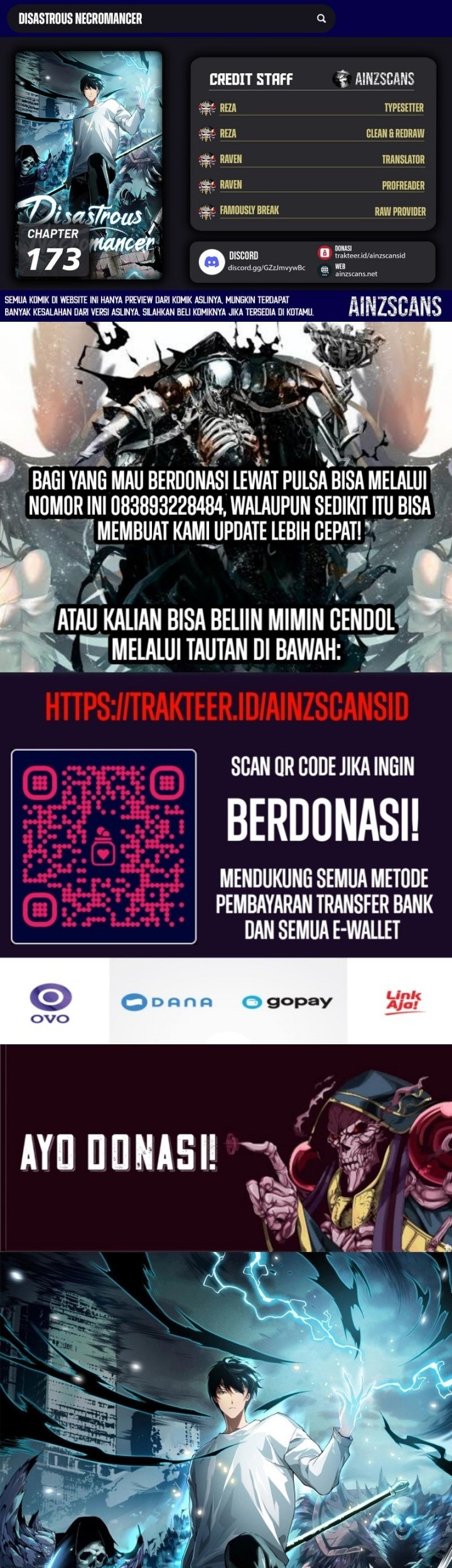 Baca Komik Disastrous Necromancer Chapter 173 Gambar 1
