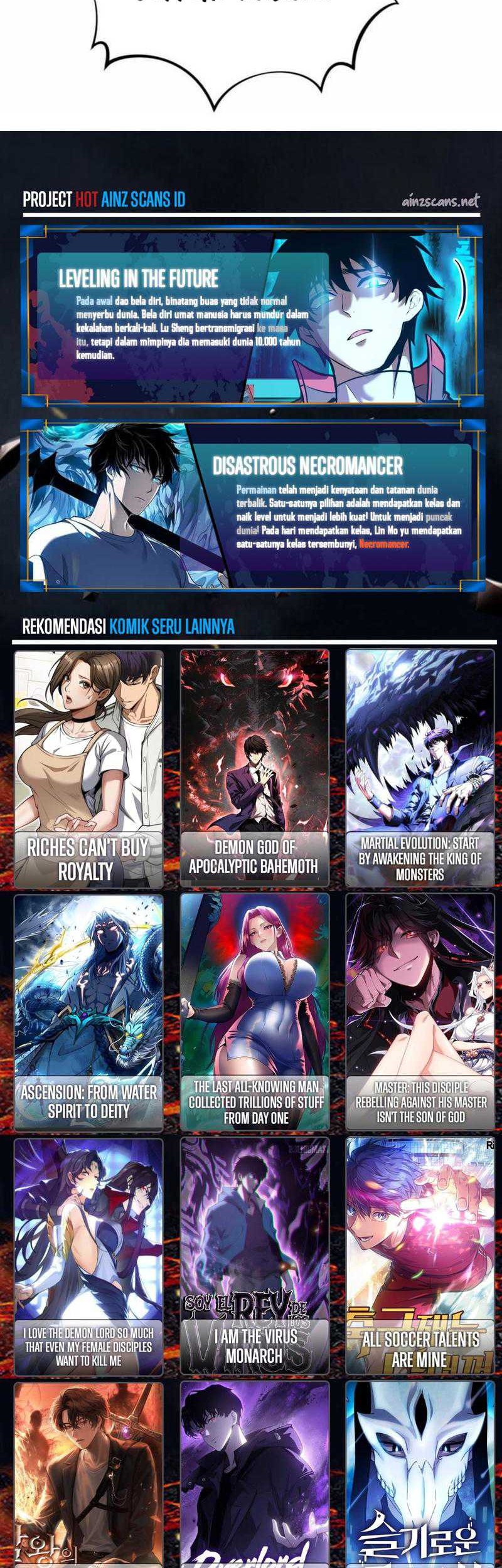 Disastrous Necromancer Chapter 180 Gambar 38