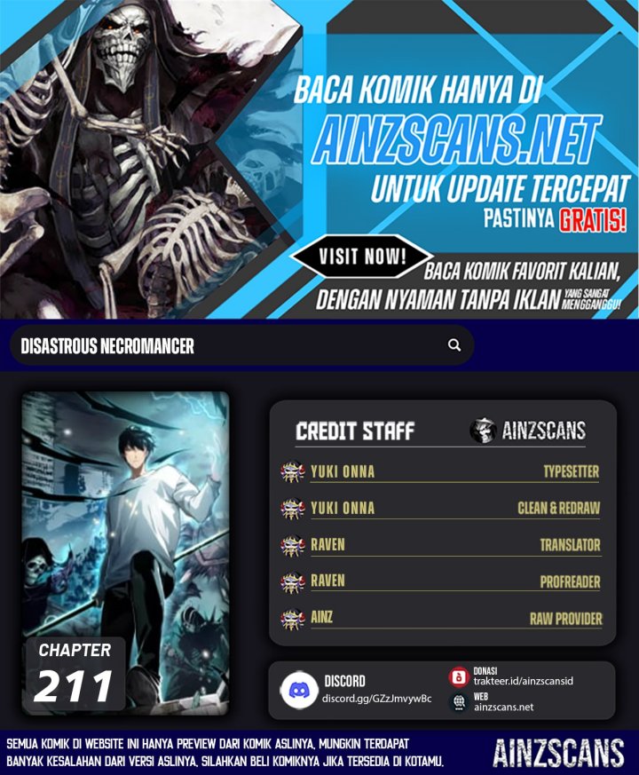 Baca Komik Disastrous Necromancer Chapter 211 Gambar 1