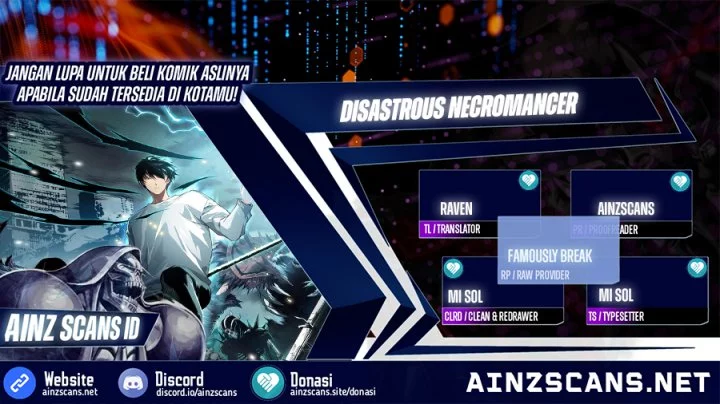 Baca Komik Disastrous Necromancer Chapter 217 Gambar 1