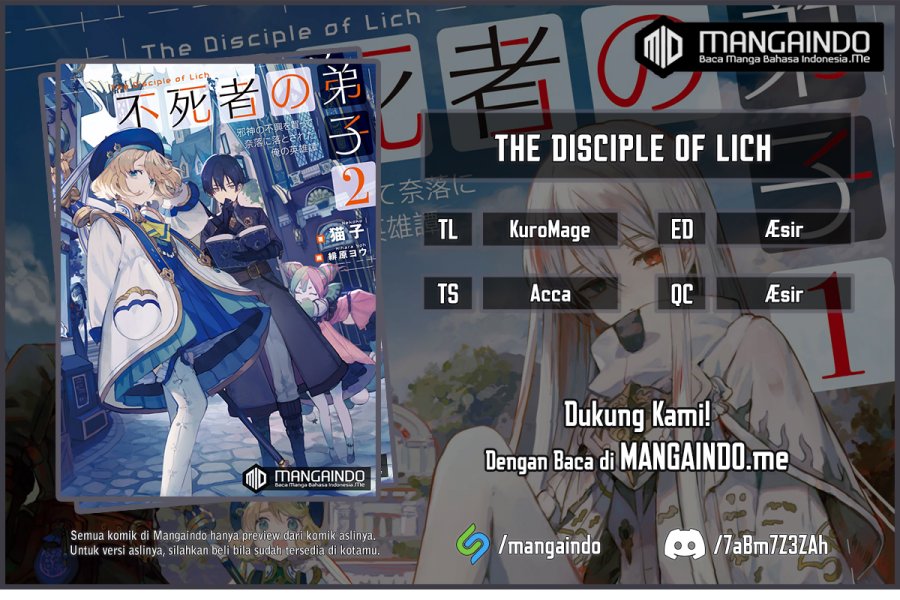 Baca Komik Disciple of the Lich: Or How I Was Cursed by the Gods and Dropped Into the Abyss! Chapter 18 Gambar 1