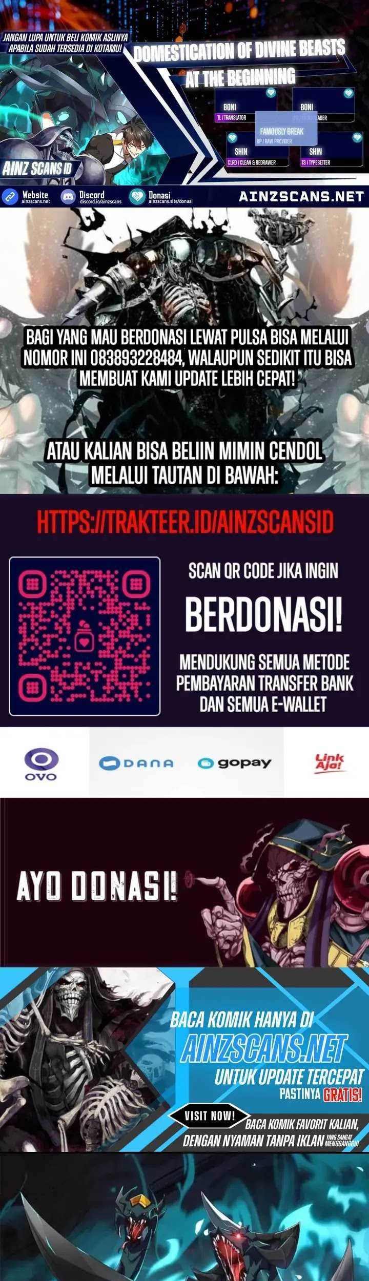 Baca Komik Domestication of Divine Beasts at the Beginning Chapter 12 Gambar 1
