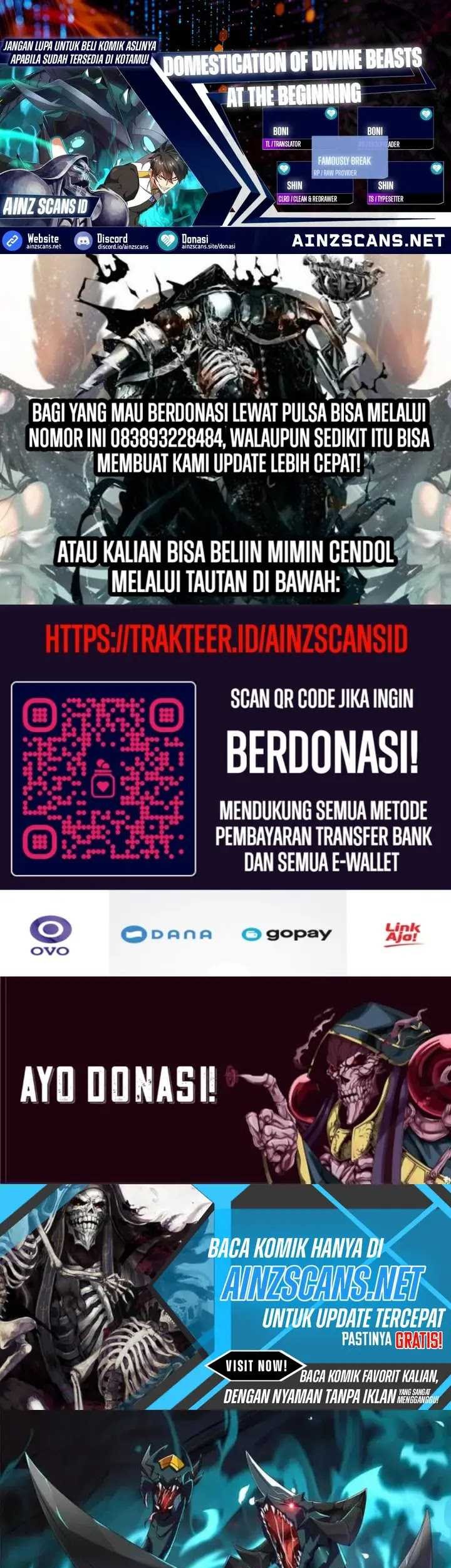 Baca Komik Domestication of Divine Beasts at the Beginning Chapter 13 Gambar 1