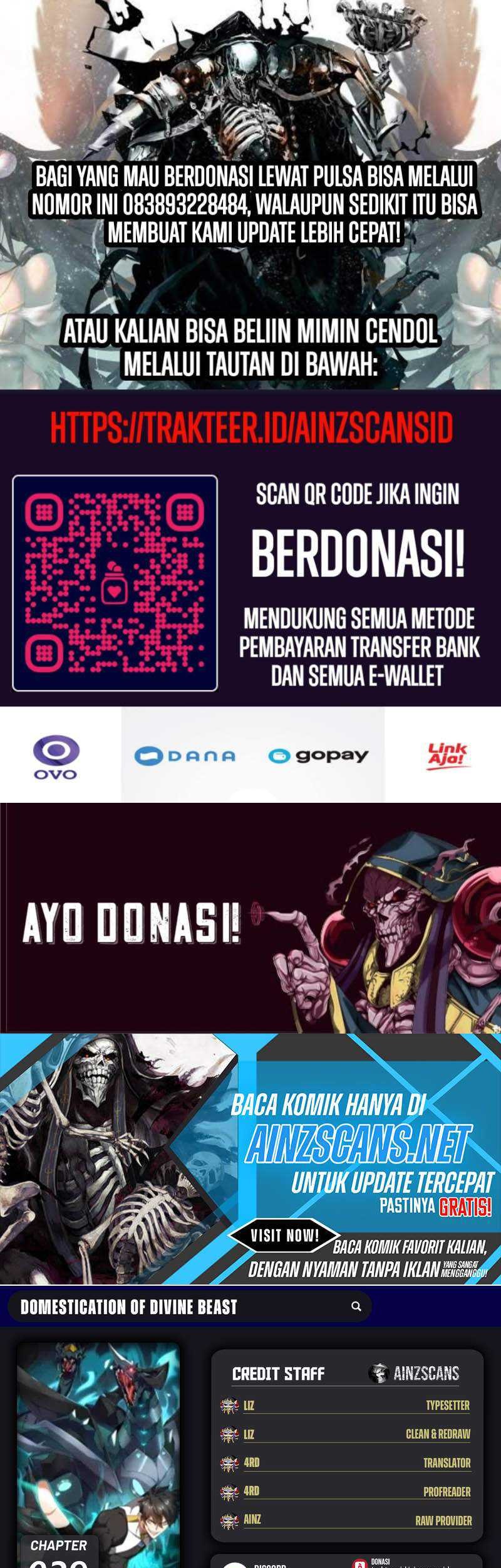 Baca Komik Domestication of Divine Beasts at the Beginning Chapter 29 Gambar 1