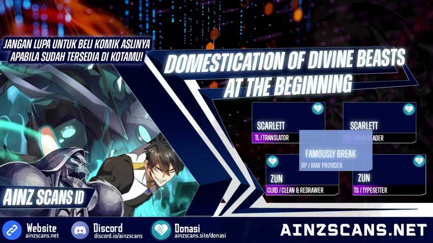 Baca Komik Domestication of Divine Beasts at the Beginning Chapter 5 Gambar 1
