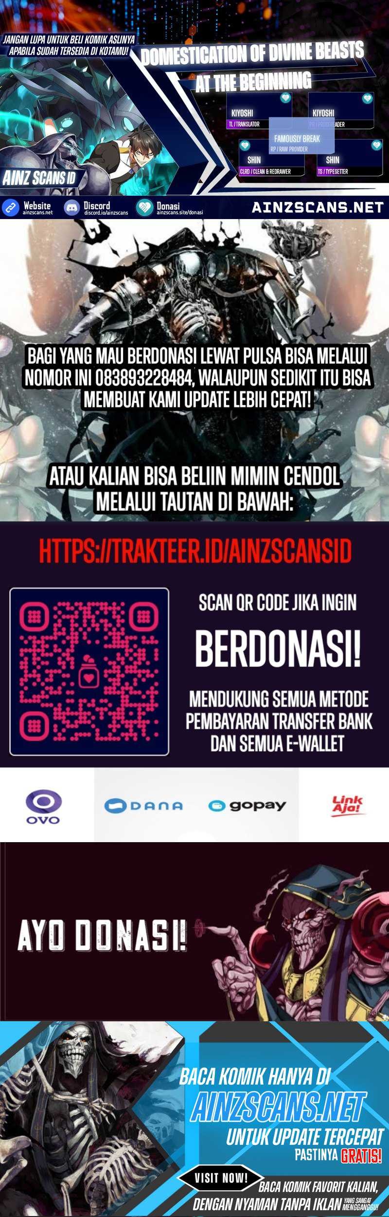 Baca Komik Domestication of Divine Beasts at the Beginning Chapter 8 Gambar 1