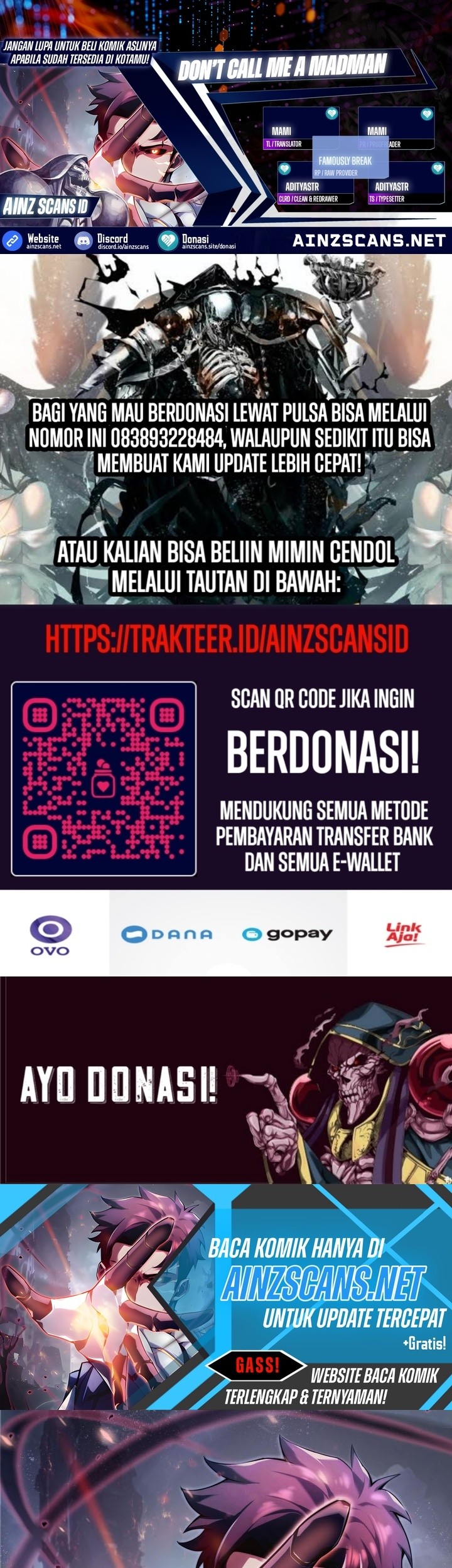 Baca Komik Don’t Call me a Madman Chapter 12 Gambar 1