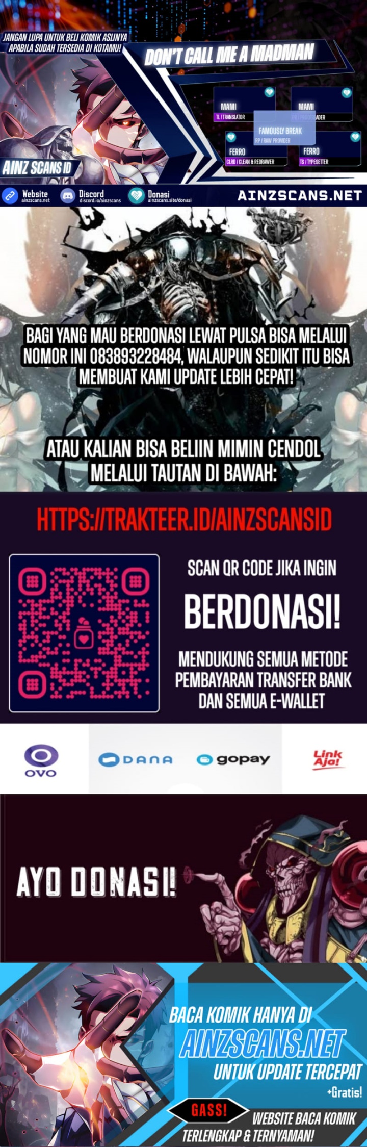 Baca Komik Don’t Call me a Madman Chapter 13 Gambar 1