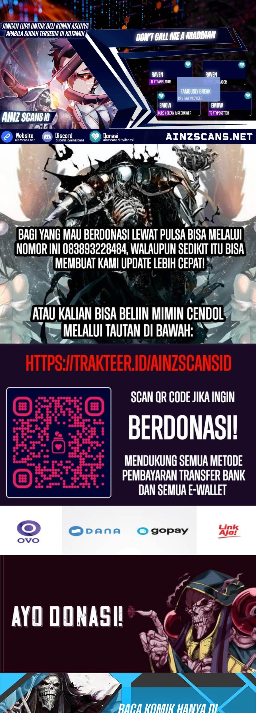 Baca Komik Don’t Call me a Madman Chapter 14 Gambar 1