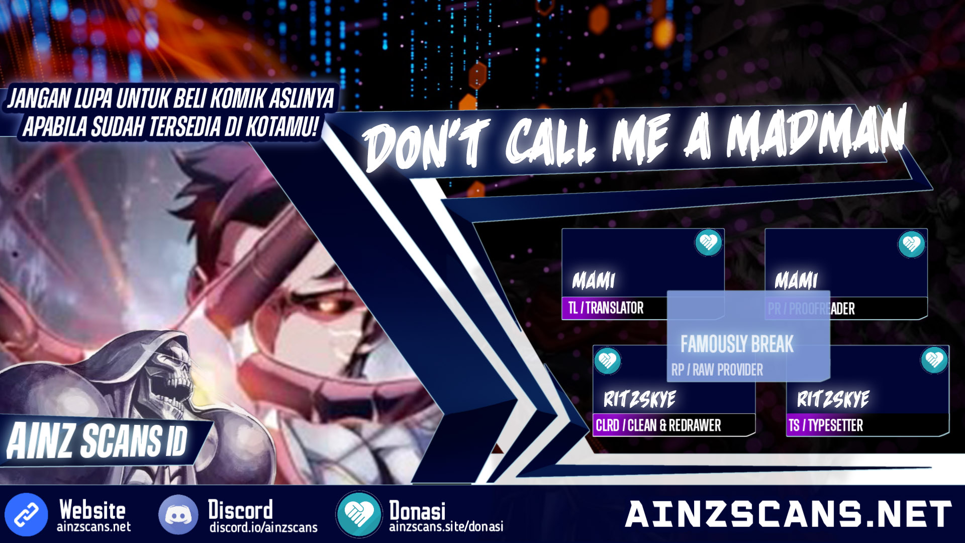 Baca Komik Don’t Call me a Madman Chapter 18 Gambar 1