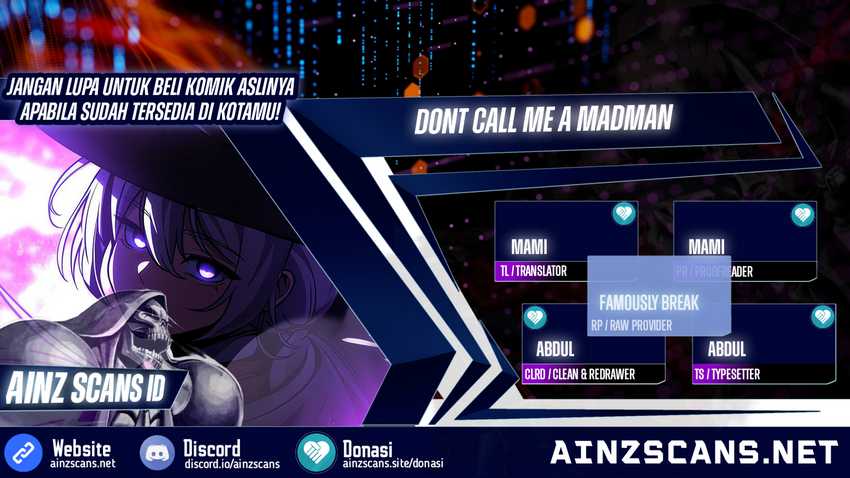 Baca  Don’t Call me a Madman Chapter 25 Gambar 2
