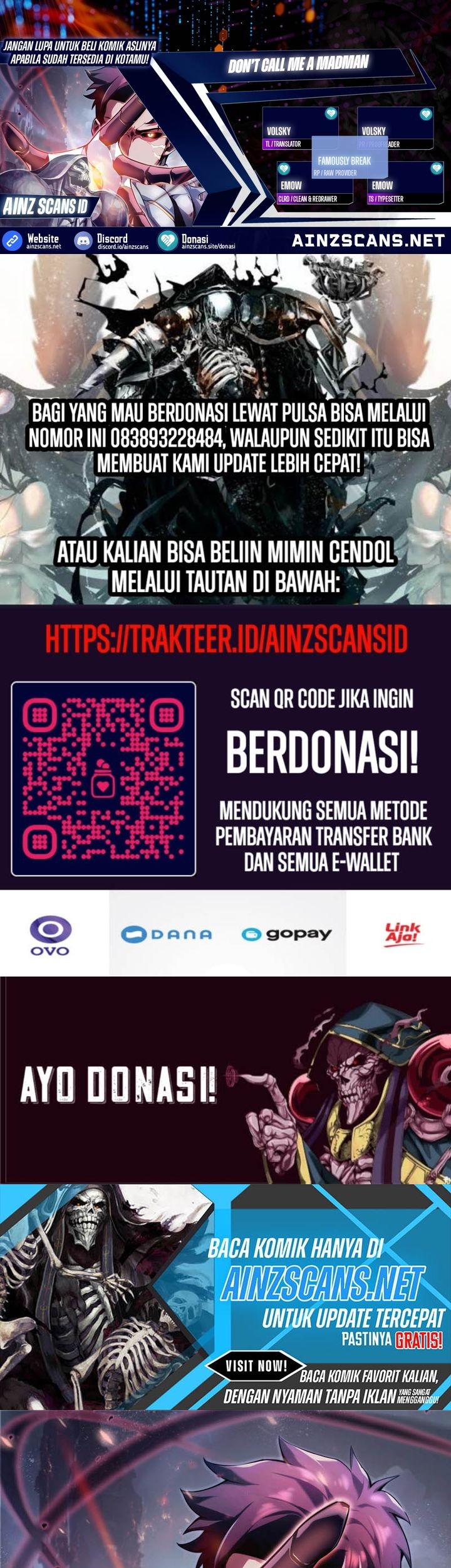 Baca Komik Don’t Call me a Madman Chapter 7 Gambar 1