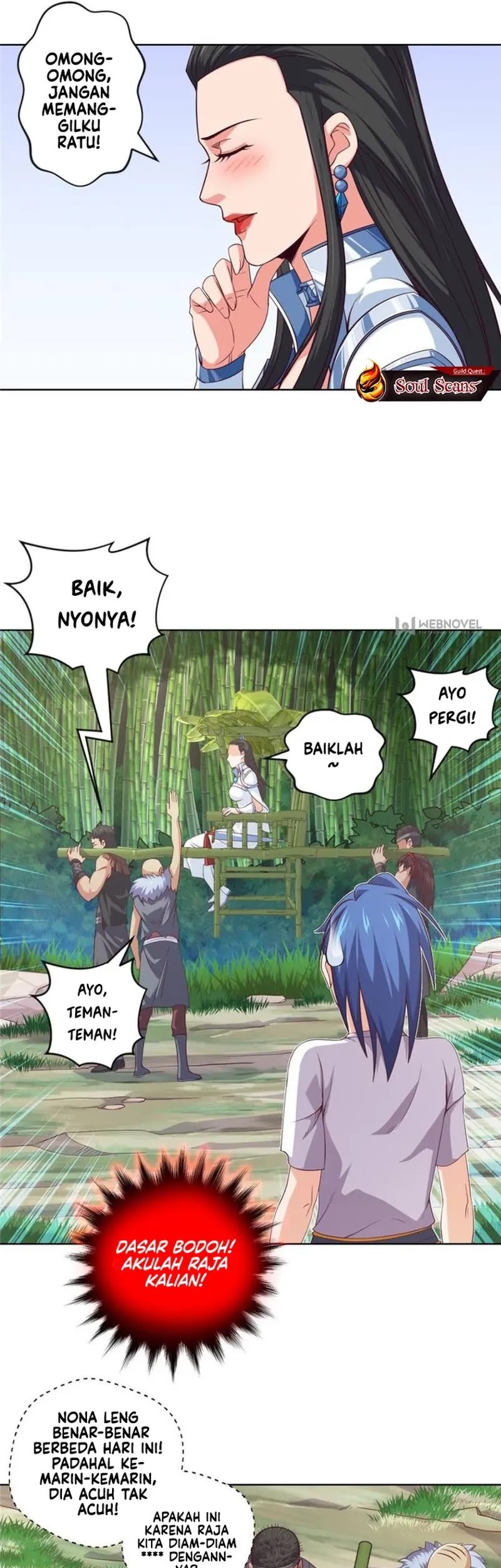 Baca Komik Doomed To Be A King Chapter 73 Gambar 1