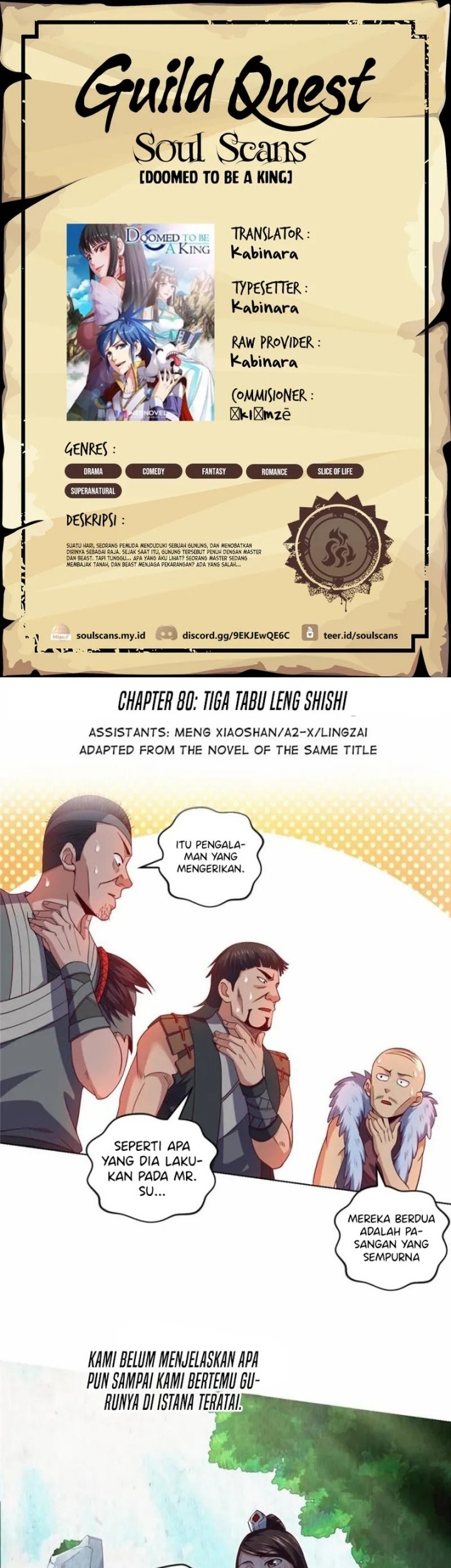 Baca Komik Doomed To Be A King Chapter 80 Gambar 1
