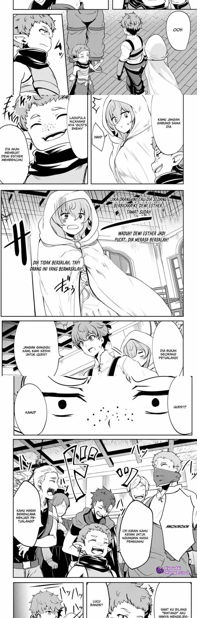 Dore dake Doryoku Shite mo Mannen Level 0 no Ore wa Tsuihou Sareta Chapter 4 Gambar 3