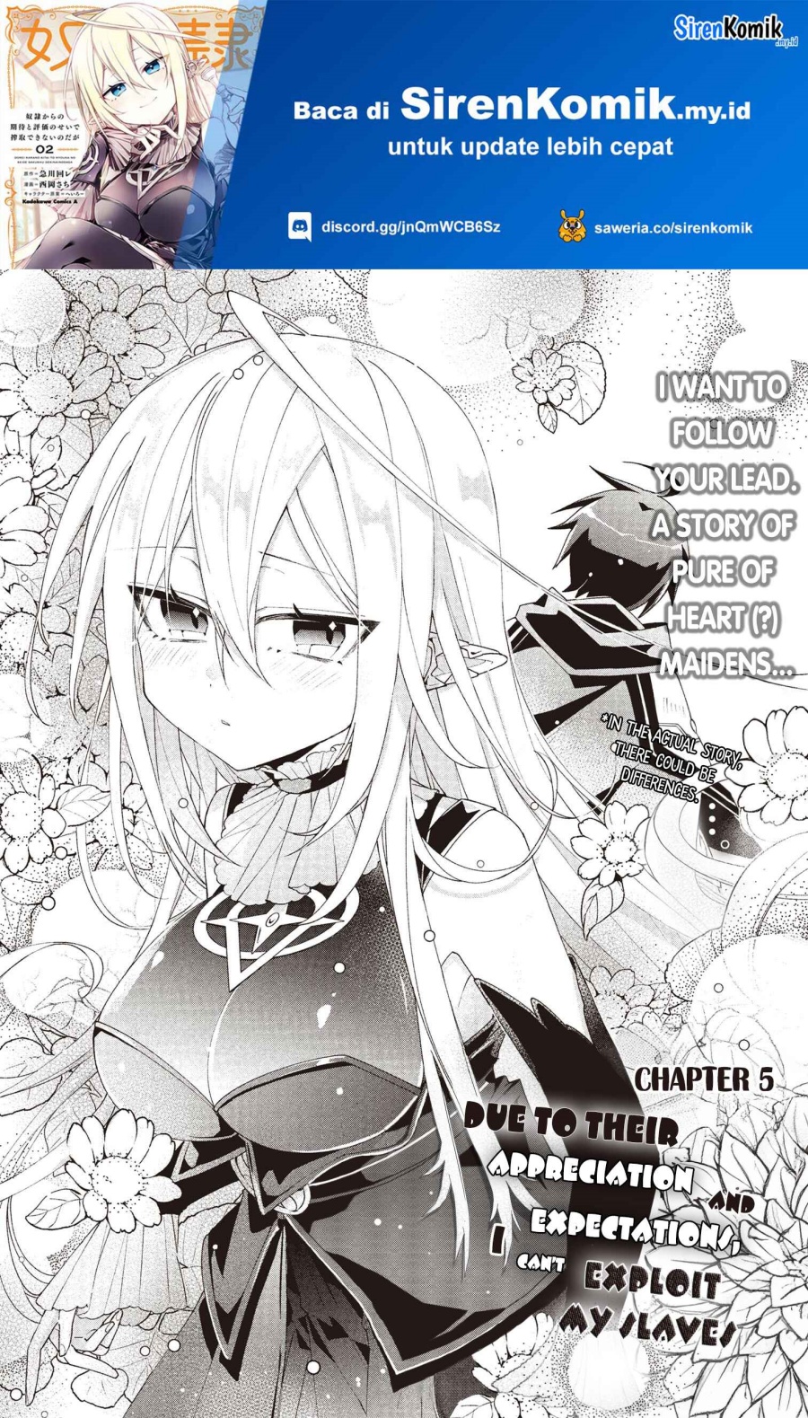 Baca Manga Dorei kara no Kitai to Hyouka no sei de Sakushu dekinai no daga Chapter 5 Gambar 2