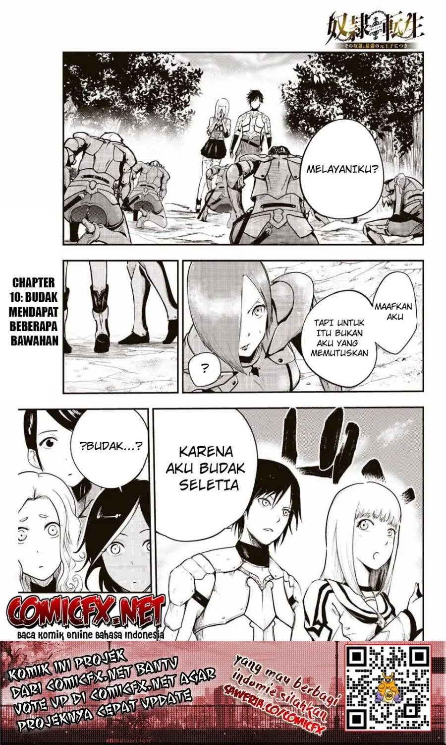 Baca Dorei Tensei: Sono Dorei, Saikyou no Moto Ouji ni Tsuki Chapter 10 Gambar 2