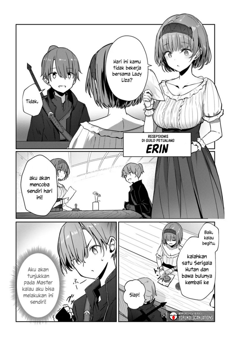 Baca Doukyo Shiteiru Kensei no Onna Shishou ga Kawaisugite Mainichi Shiawase Desu Chapter 4 Gambar 2