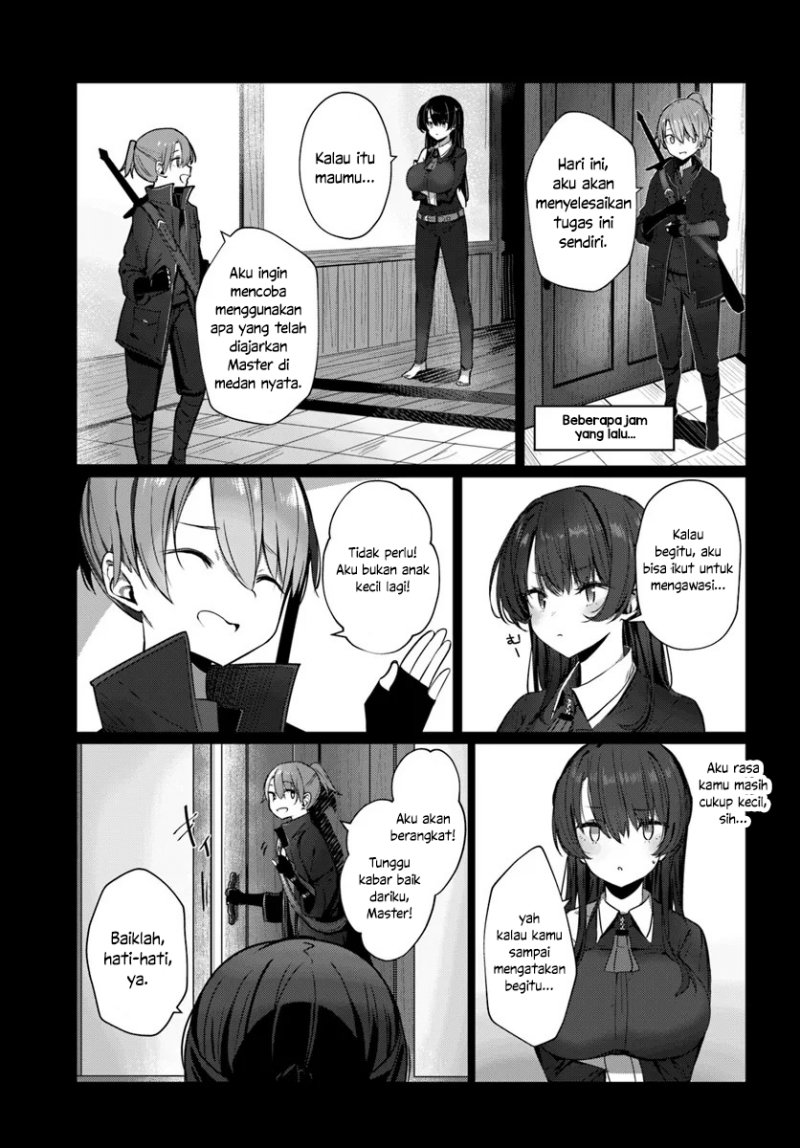 Doukyo Shiteiru Kensei no Onna Shishou ga Kawaisugite Mainichi Shiawase Desu Chapter 4 Gambar 3