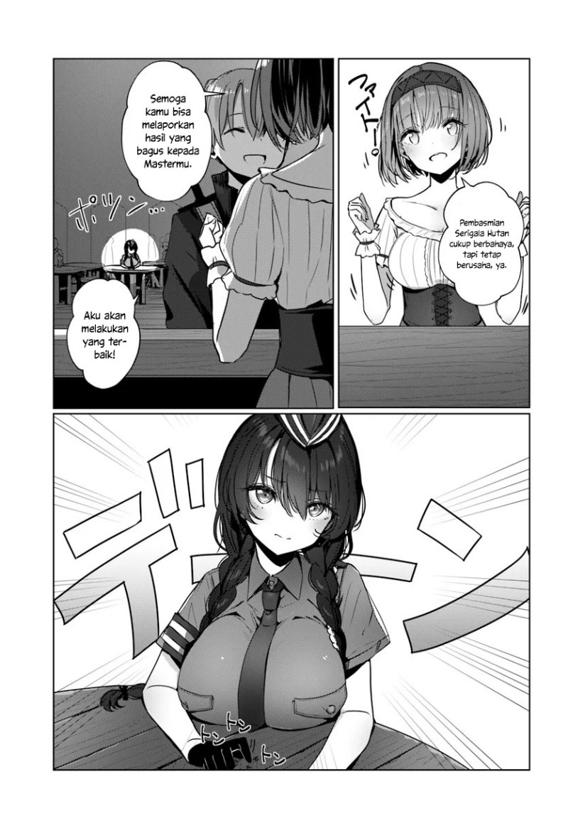 Doukyo Shiteiru Kensei no Onna Shishou ga Kawaisugite Mainichi Shiawase Desu Chapter 4 Gambar 5