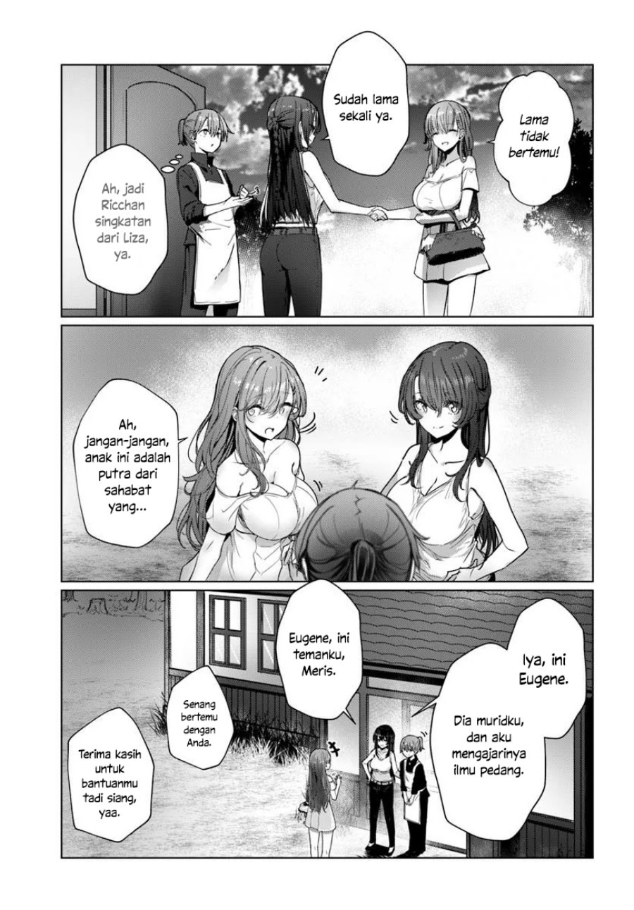 Doukyo Shiteiru Kensei no Onna Shishou ga Kawaisugite Mainichi Shiawase Desu Chapter 5 Gambar 11