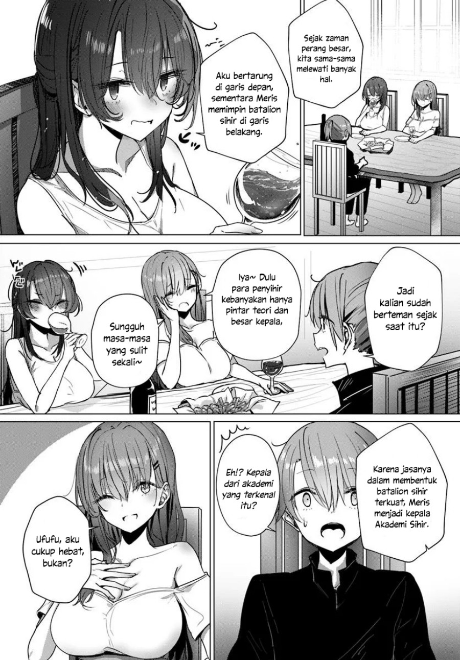 Doukyo Shiteiru Kensei no Onna Shishou ga Kawaisugite Mainichi Shiawase Desu Chapter 5 Gambar 15